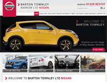Tablet Screenshot of bartontownley.co.uk